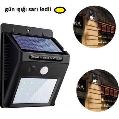 ÇOK SATAN Hareket Sensörlü Güneş Enerjili Lamba 20 led