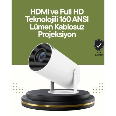 ÇOK SATAN HDMI ve USB Girişli Uzun Ömürlü Ampullü Projeksiyon
