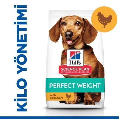 ÇOK SATAN Hills Adult Perfect Weight Mini Tavuklu Küçük Irk Yetişkin Köpek Maması 1.5 Kg