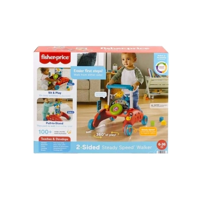 ÇOK SATAN HJP48 Fisher-Price İlk Arabam Çift Yönlü Yürüteç