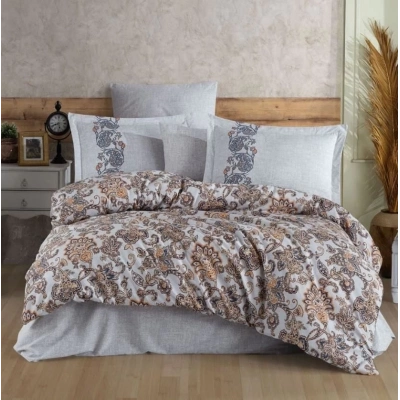 ÇOK SATAN Hobby Çift Kişilik Ranforce Nevresim Takımı Elsa Gold