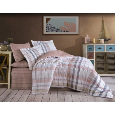 ÇOK SATAN Hobby Çift Kişilik Ranforce Nevresim Takımı Vivaldi Pudra