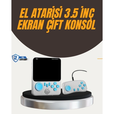 ÇOK SATAN İki Kişilik Oyun Deneyimi Sunan Taşınabilir Retro Konsol