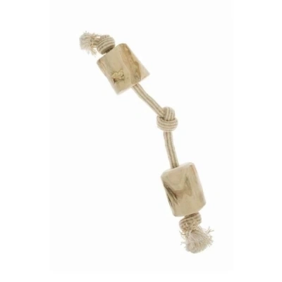 ÇOK SATAN İmac 2 Düğümlü Kahve Ağacından Ahşap Köpek Oyuncağı 45 Cm