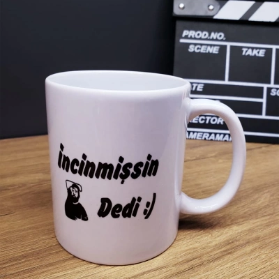 ÇOK SATAN İncinmişsin Dedi Tasarımlı Kupa Bardak