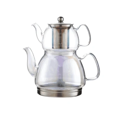 ÇOK SATAN İndüksiyon Tabanlı Borosilikat Cam Demlik