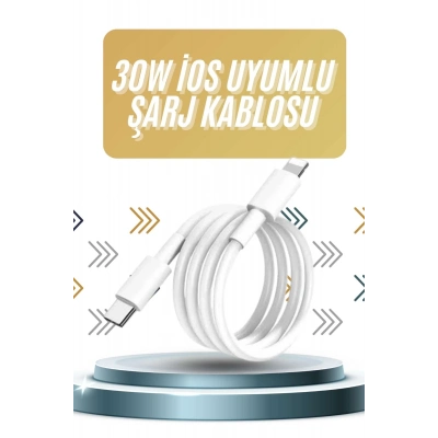 ÇOK SATAN IOS Tüm Serilerle Uyumlu 30W Hızlı Şarj Aleti 11 12 13 14/Pro Max Mini Plus