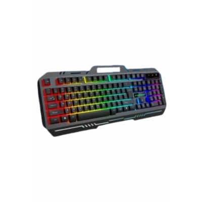 ÇOK SATAN Işıklı Oyuncu Q Klavye Mouse Seti Siyah Gaming Oyuncu Klavye