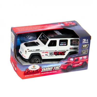 ÇOK SATAN Işıklı Sesli Duman Çıkaran Sürtmeli Spor Jeep BCP-1A