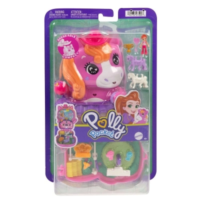 ÇOK SATAN JCR39 Polly Pocket Midilliyle Rodeo Heyecanı Mikro Oyun Seti