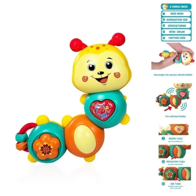 ÇOK SATAN JLG-855-142A IŞIKLI VE MÜZİKLİ TIRTIL BEBEK -VRD