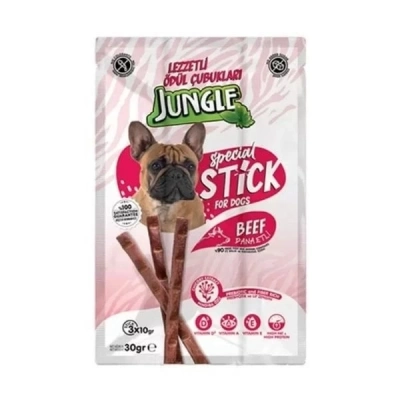 ÇOK SATAN Jungle Dana Etli Stick Köpek Ödülü 3 Adet 10 Gr