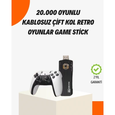 ÇOK SATAN Kablosuz Retro Oyun Konsolu – 30.000+ Oyun ve HD Görüntü ile Kesintisiz Eğlence