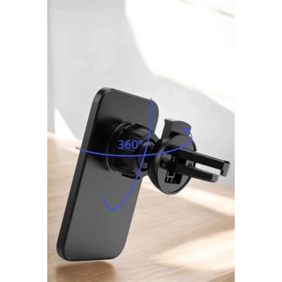 ÇOK SATAN Kablosuz Şarj Aleti Magsafe Araç Içi Manyetik Şarj 15W İOS Uyumlu