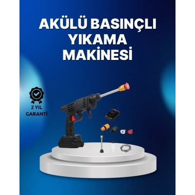 ÇOK SATAN Kablosuz Taşınabilir Basınçlı Yıkama Tabancası Köpük Şişeli