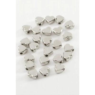 ÇOK SATAN Kalp Metal Bileklik ve Kolye Ucu Aparatı 1 Adet