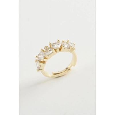 ÇOK SATAN Kalp Zirkon Taşlı Yüzük