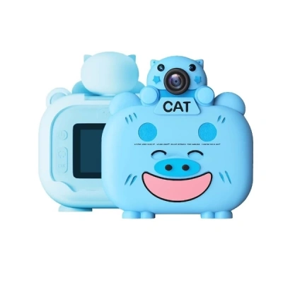 ÇOK SATAN Kameralı Fotoğraf Yazıcısı Mavi Renk