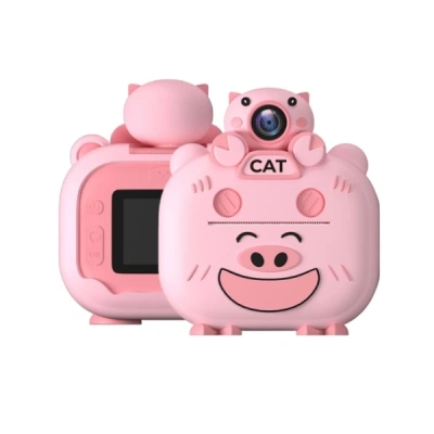 ÇOK SATAN Kameralı Fotoğraf Yazıcısı Pembe Renk