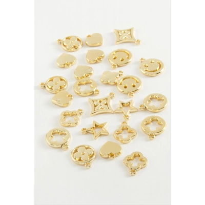 ÇOK SATAN Karışık Tek Kulplu Metal Bileklik ve Kolye Ucu Aparatı 1 Adet