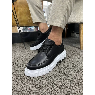 KB-X6 Kuback Siyah Cilt Günlük Erkek Ayakkabı