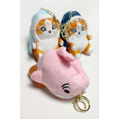 ÇOK SATAN Kedi Peluş Anahtarlık