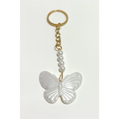ÇOK SATAN Kelebek İnci Anahtarlık