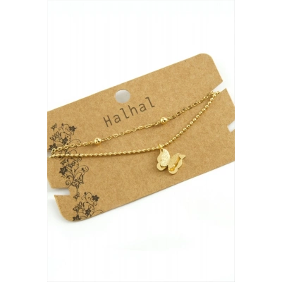 ÇOK SATAN Kelebek Lüks Çelik Halhal