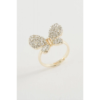 ÇOK SATAN Kelebek Taşlı Yüzük