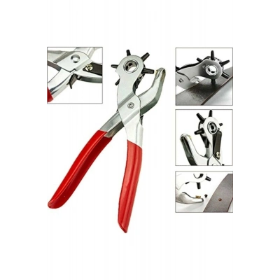 ÇOK SATAN Kemer Delme Ve Perçin Pensesi Ikli Set Deri Plastik Delici