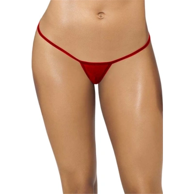 ÇOK SATAN Kırmızı Tül Tanga TM1115