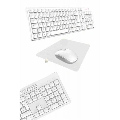 ÇOK SATAN Klavye Mouse Seti Sessiz Kablosuz Türkçe TV  PC Uyumlu