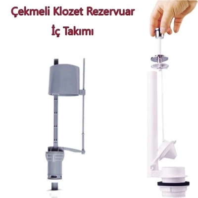 ÇOK SATAN Klozet Sifon Çekmeli Rezervuar İç Takım Su Tasarruflu Seramik