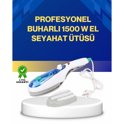 ÇOK SATAN Kompakt Buharlı Ütü 1500W | Tüm Yüzeyler İçin Pratik ve Etkili