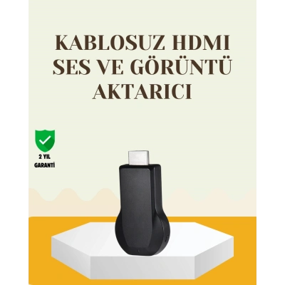 ÇOK SATAN Kompakt HDMI Kablosuz Dongle – 1080p Görüntü ve Plug‑and‑Play Kurulum