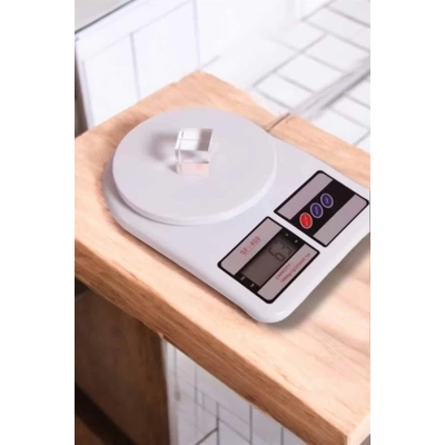 ÇOK SATAN Kompakt Tasarım ve Tek Tuşla Sıfırlama Özelliğiyle Kullanımı Kolay Mutfak Tartısı
