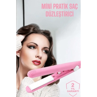 ÇOK SATAN Kompakt ve Hafif: Elektriklenme Karşıtı Mini Saç Düzleştirici
