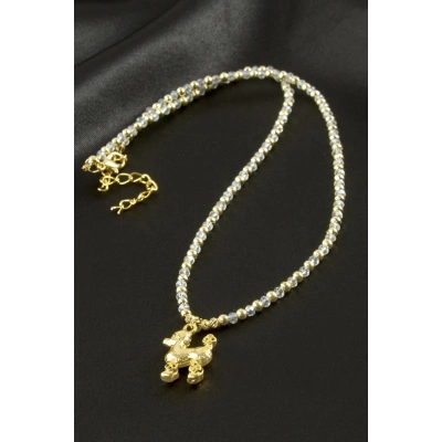 ÇOK SATAN Köpek Kristal Kolye