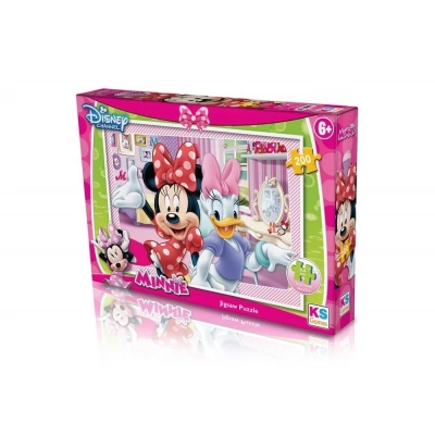 ÇOK SATAN Ks Games 200 Parça Minnie Çocuk Puzzle
