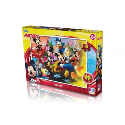 ÇOK SATAN KS Puzzle 100 Parça Mickey Mouse