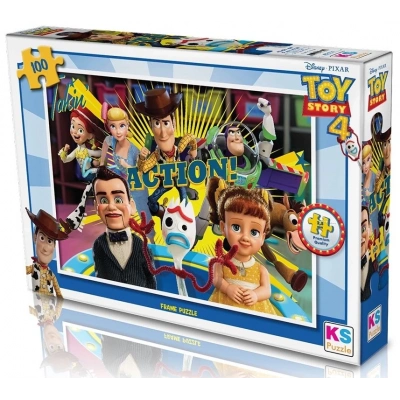 ÇOK SATAN KS  Puzzle 100 Parça Toy Story