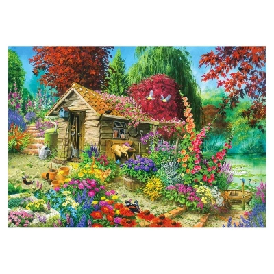ÇOK SATAN KS The Garden Shed 1500 Parça Puzzle