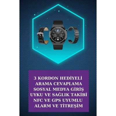 ÇOK SATAN Kulak İçi Kablosuz Bluetooth Kulaklık ve NFC ve GPS Özellikli Akıllı Saat Alarm ve Titreşim