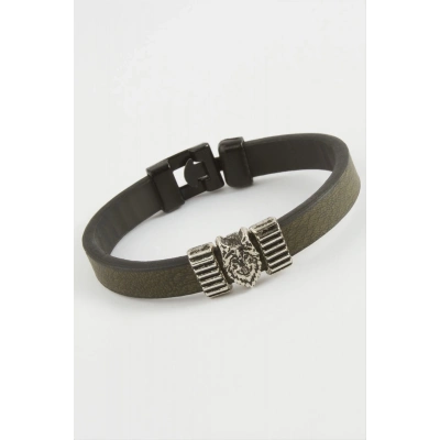 ÇOK SATAN Kurt Kaliteli Suni Deri Bileklik