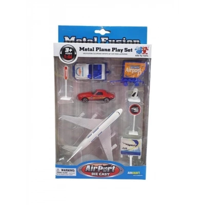 ÇOK SATAN KUT.METAL HAVALİMANI SETİ