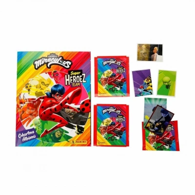 ÇOK SATAN Lady Bug ve Super Cat Çıkartma Albümü