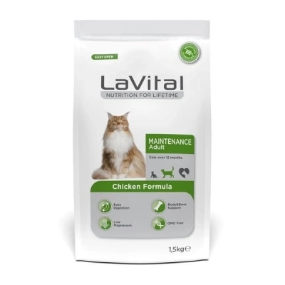 ÇOK SATAN Lavital Maintenance Tavuklu Yetişkin Kedi Maması 1.5 Kg
