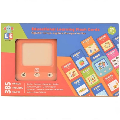 ÇOK SATAN LC Öğretici Türkçe İngilizce Konuşan Flash Kartlar 31050