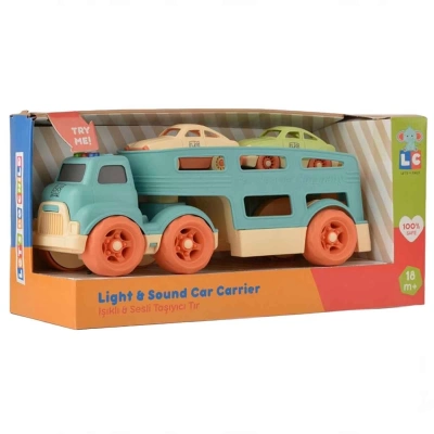 ÇOK SATAN LC Sesli ve Işıklı Taşıyıcı Tır 3 Parça - 1 Adet Stokta Olan Gönderilir