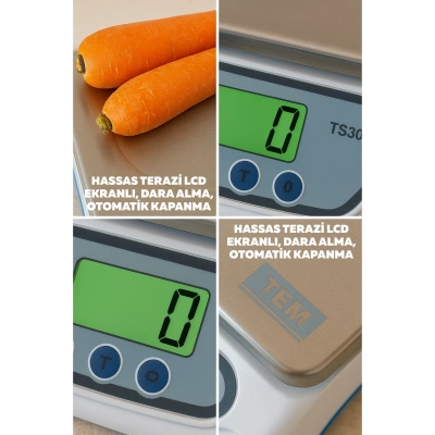 ÇOK SATAN LCD Ekranlı Hassas Terazi Otomatik Kapanma, Dara Alma Fonksiyonlu Dijital Ölçüm Cihazı
